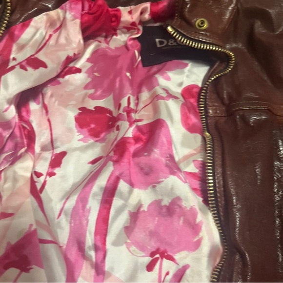 Dolce and Gabbana leather Moto jacket IT40 - Picture 8 of 10